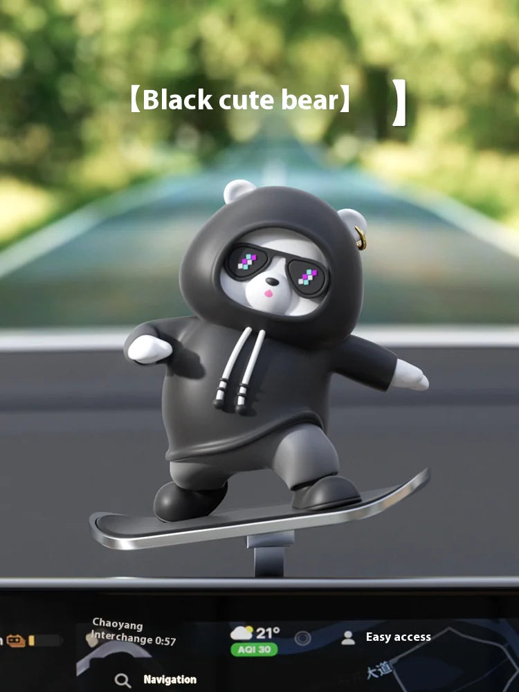 Bear Car Skateboard