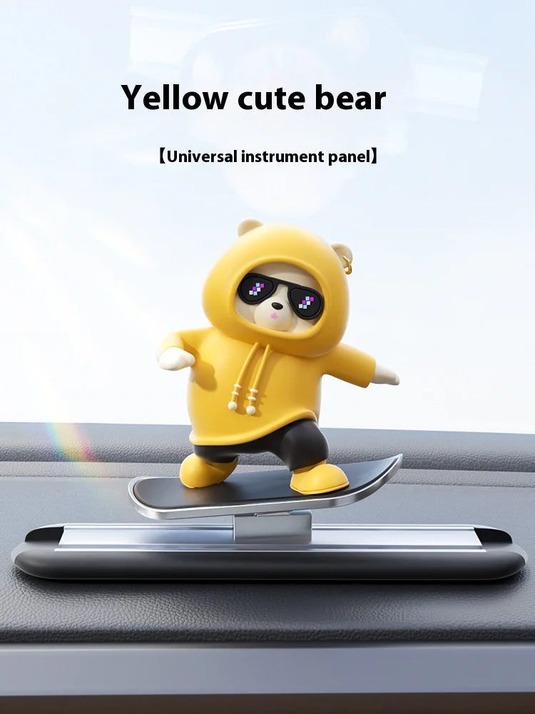 Bear Car Skateboard